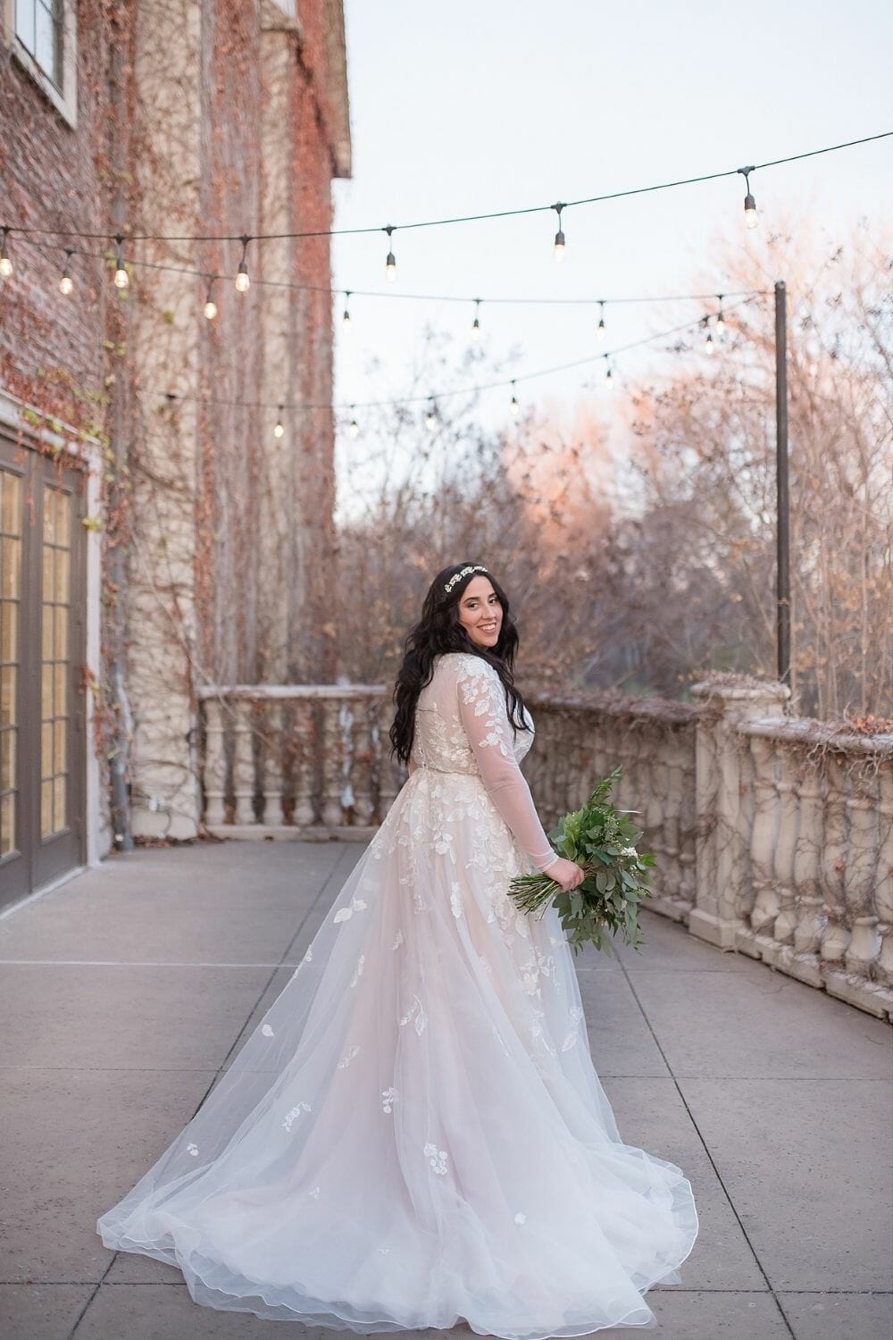 A-line Wedding Dress photo Gaby Pineda Photography