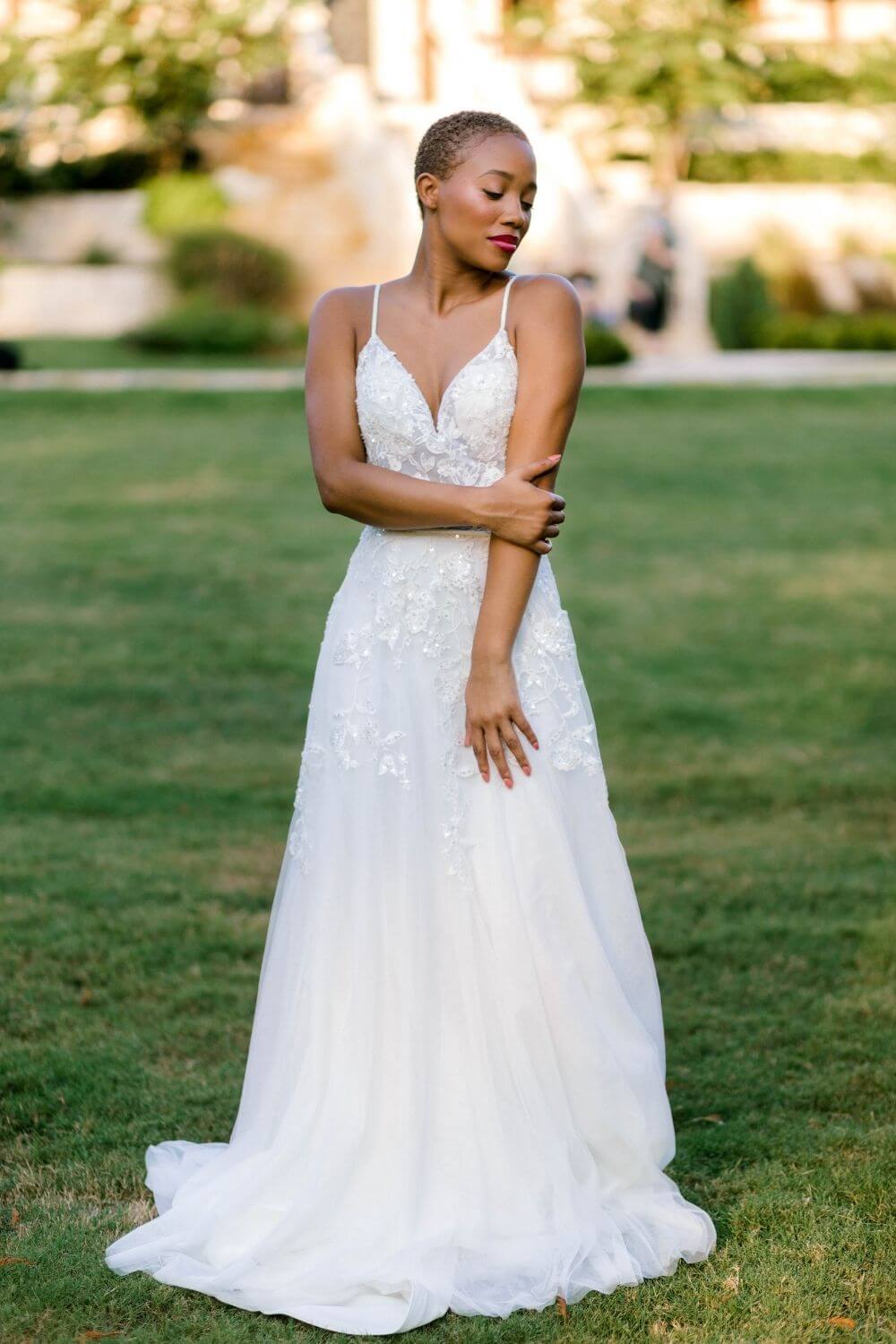 A-line Wedding Dress photo by Elizabeth Couch Photography